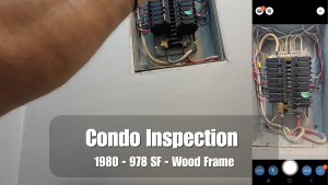 Condo Inspection: Built in 1980 – 987 SF